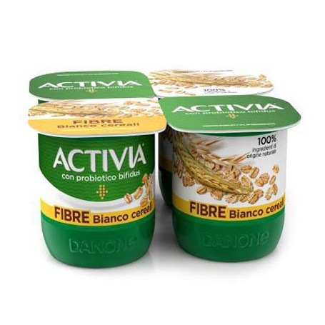 DANONE ACTIVIA BIANCO CEREALI 125G X 4