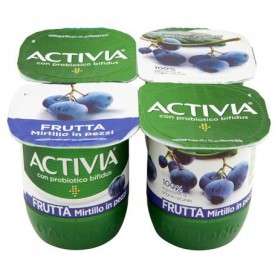 DANONE ACTIVIA MIRTILLO GR125 X 4