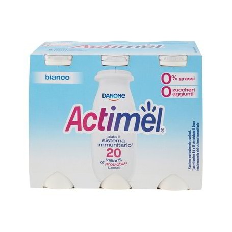 DANONE ACTIMEL BIANCO 0%GRASSI GR100 X 6