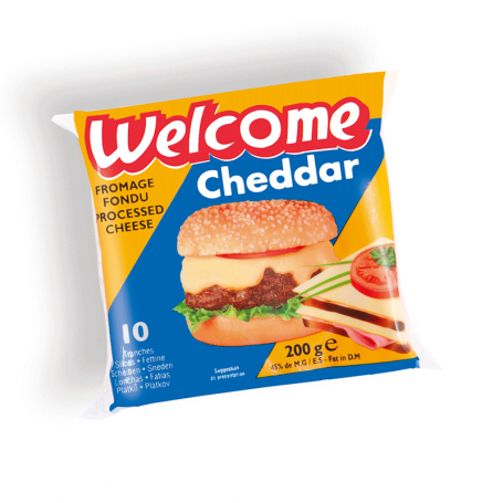 WELCOME FETTINE CHEDDAR GR 200