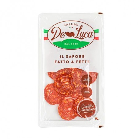 DE LUCA SALSICCIA PICCANTE AFFETTATA G50