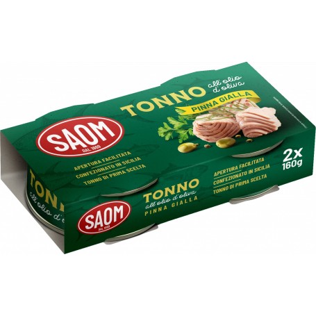 SAOM TONNO O.OLIVA GR160X2