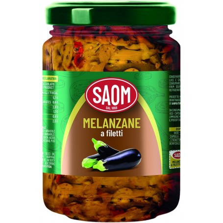 SAOM MELANZANE FIL.IN OLIO GR280VV
