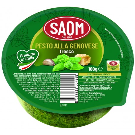 SAOM PESTO FRESCO GENOVESE GR100
