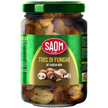 SAOM TRIS FUNGHI NAT.GR550VV