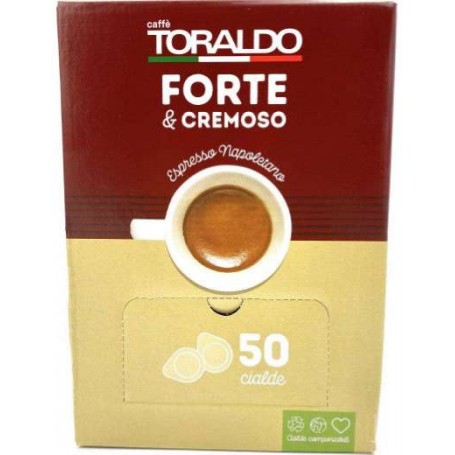 CAFFE' TORALDO FORTE CREMOSO 50 CIALDE