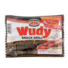 AIA WURSTEL WUDY GRILL PURO SUINO GR.100