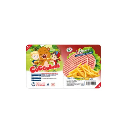 COCCOLONI HAMBURGER COTTO GR150
