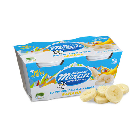 MERANO YOGURT 125G X 2 BANANA