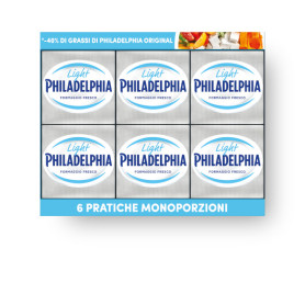 KRAFT PHILADELPHIA LIGHT PORZIONAT 6X25